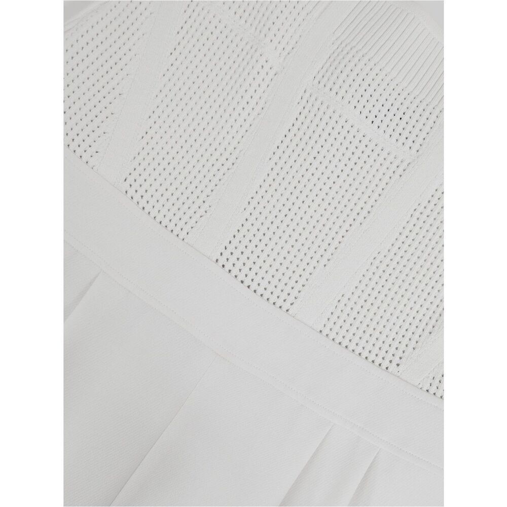 Reiss Carla Perforated-Knit Wide-Leg Jumpsuit in Ivory in size 12 - Picture 6 of 13